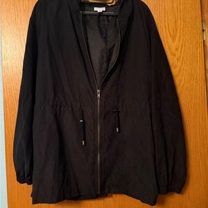 LuLaRoe Black Hooded Jacket